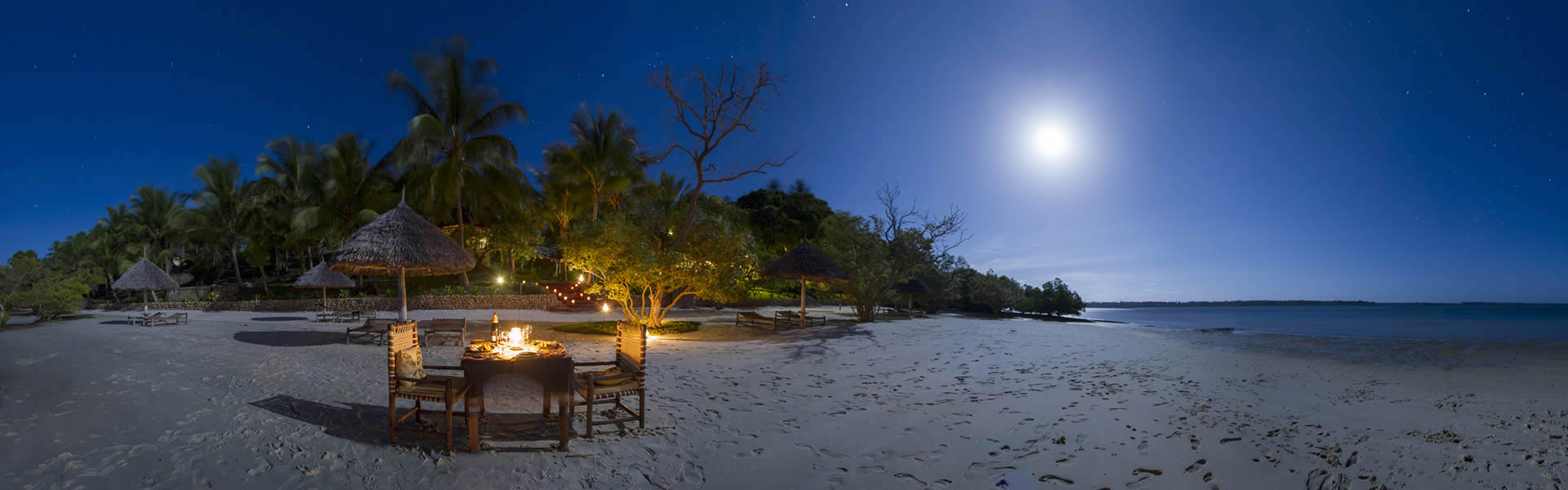 Dinner on the beach
